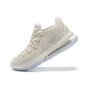 2020 Nike LeBron 17 Low Summit White Shoes